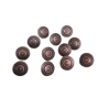 Metal Antique copper Kurta Button 12 Pes Set Premium Quality