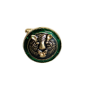 Men gold meenakari Cufflinks lion face