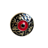 Men Meenakari Cufflinks Blue and center red