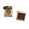 MEN Gold METAL ALLOY CUFFLINKS Premium  Quality